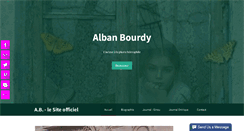 Desktop Screenshot of albanbourdy.com